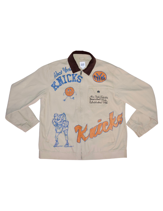 Hand Drawn Knicks Jacket